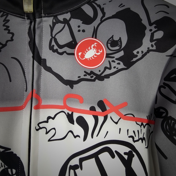 Castelli Cycling Jersey zip jacket, ATX design. - Picture 6 of 14